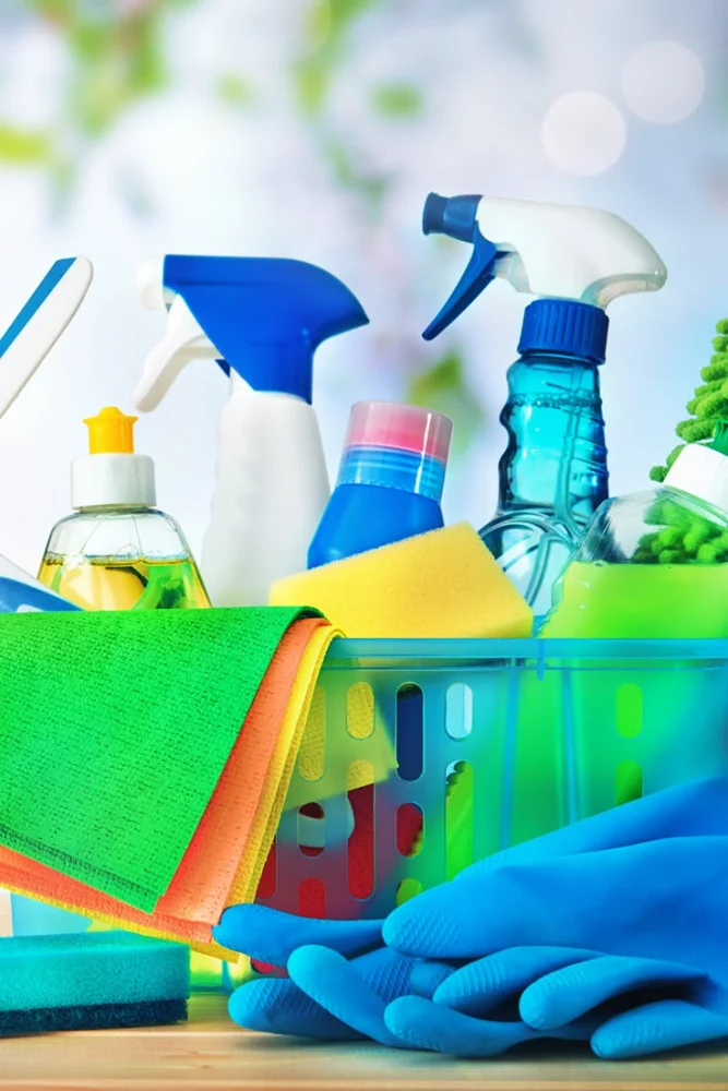 Professional house cleaning supplies — Able House Cleaners Perth